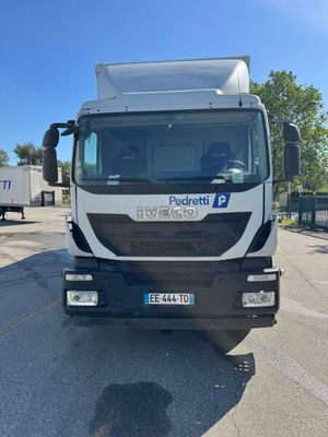 a picture of a truck parked in a parking lot