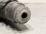 a close up of a metal object on a table