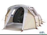 an image of a tent with the door open