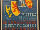 affiche de l'exposition consacrée à l'équipe de France de football à Londres