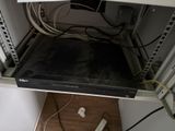 a microwave oven with a lot of wires in it