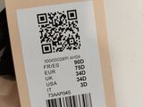 an image of a luggage tag attached to a luggage bag