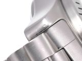 an image of a close up of a watch on a white surface
