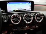 a car dashboard with a gps device in it
