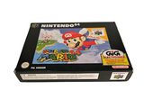 an image of a nintendo game box with a picture of mario and luigi