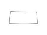a drawing of a rectangle with a white background