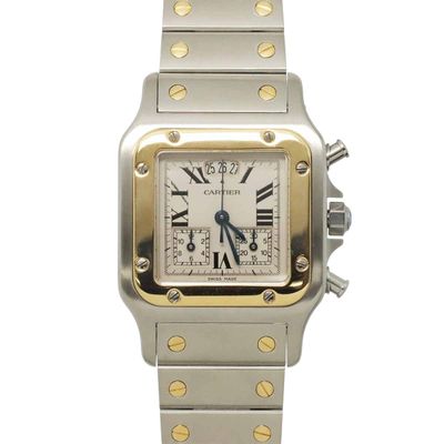 " Cartier Modèle : Santos Galbée LM