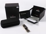 a black box with a watch inside of it