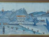 une image d'un tableau sur le mur d'une maison