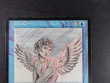 a picture of a drawing of an angel on a card