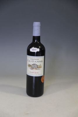 Bordeaux-Château La GannePommerol-Rouge-2012-1b
