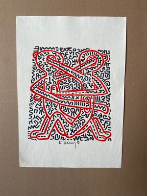 Keith Haring (1958-1990) Untitled, circa 1983