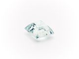 a white diamond on a white surface with a white background