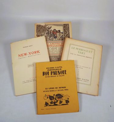 BIBESCO (Princesse Marthe). LE PERROQUET VERT. Paris, Jeanne Walter, 1