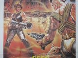 une image représentant une affiche de film sur laquelle figure un homme tenant un pistolet