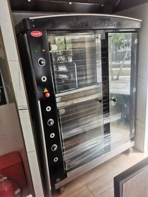 an image of a commercial oven in a commercial kitchen