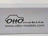 a close up of a white box with a logo on it