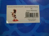 une carte sur laquelle figure l'image d'un chien