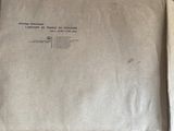 a box that has a piece of paper in it