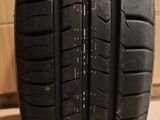 a close up of a tire on a cardboard box