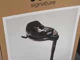 a box with a picture of a baby in a car seat