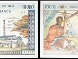 trois images différentes d'une femme et d'un homme figurant sur un billet de banque