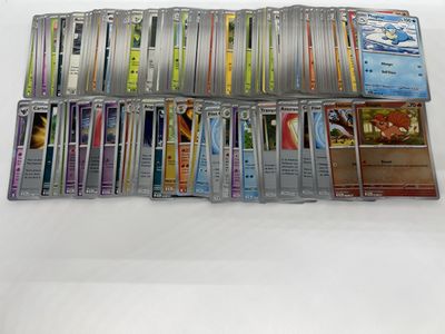 a lot of cards that are sitting on a table