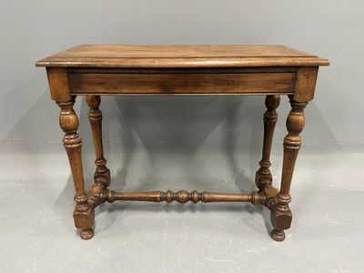 Petite CONSOLE en bois reposant sur quatre pieds en bois tou…