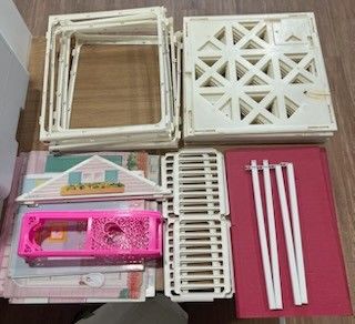 Barbie Mattel "Villa Terrasse" vintage 1988 (usures, acciden…