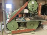 a machine that is sitting inside of a building