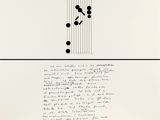 an image of a black and white drawing of a clock on a sheet of paper