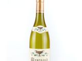 an image of a bottle of white wine on a white background