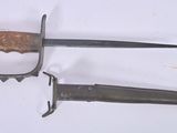 a knife and a knife holder on a white surface