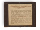 a close up of a piece of paper with writing on it