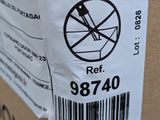 a close up of a box with a sticker on it