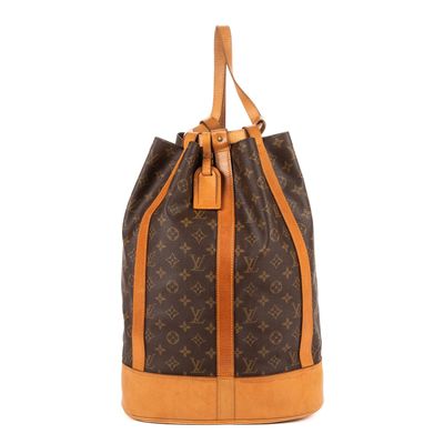 LOUIS VUITTON - SAC modèle "Randonnée" GM en toile Monogram …