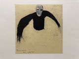 une image représentant un tableau d'un homme en chemise noire