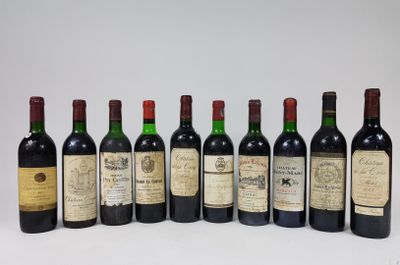 10 bouteilles MÉDOC & HAUT-MÉDOC