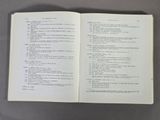 an open book with a list of things on it