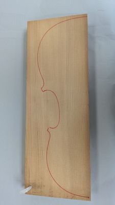Planche pour table de violon/alto en épicéa, ~69cm. Épicéa p…