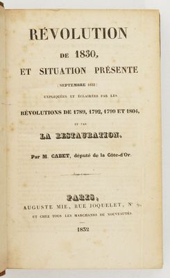 an old book with a black and white title on it