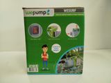 a box with a picture of a man standing next to a plant