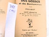 a book with a label on it sitting on a table