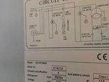 a picture of a circuit diagram on the back of a refrigerator