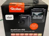 a box with a camera inside of it on a table