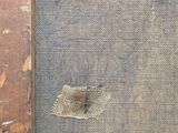 a picture of a piece of fabric on a piece of wood