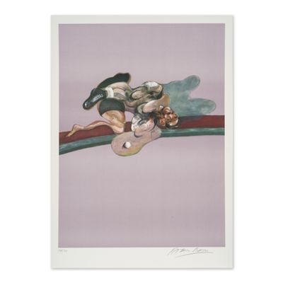 an image of a painting of a bunch of flowers on a branch