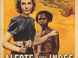 une affiche du film « Alerte aux Indes »
