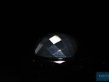 an image of a black diamond in the dark