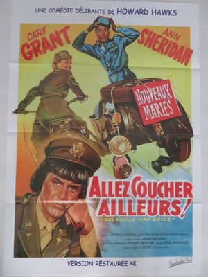 une vieille affiche du film « Allezucher Allieurs »